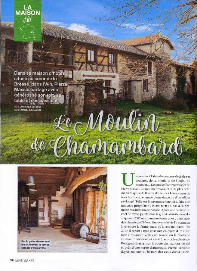 Le Moulin De Chamambard Ξενοδοχείο Saint-Denis-les-Bourg Εξωτερικό φωτογραφία